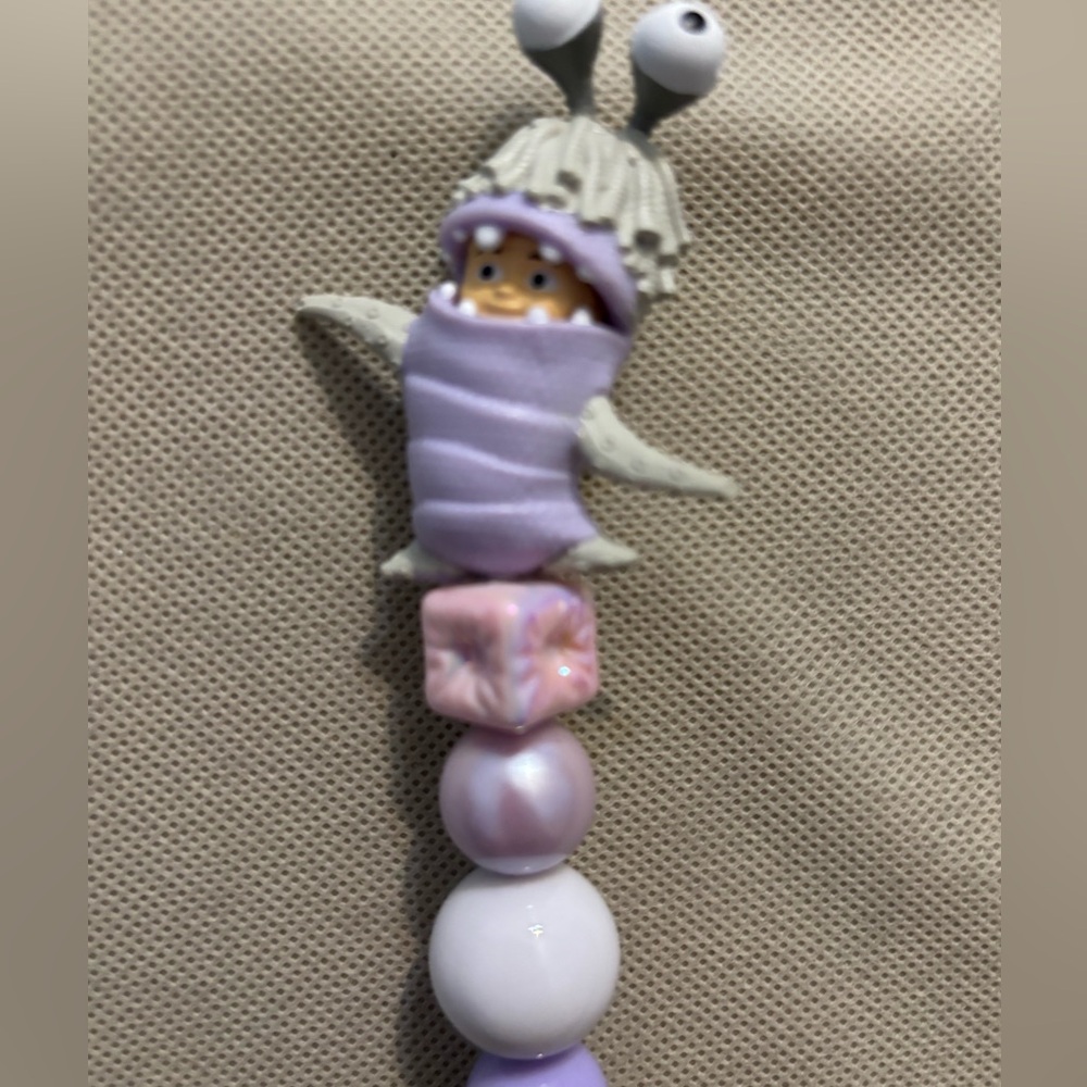 BOO Monsters Inc Purple and White Kids Pen. New - Picture 2 of 2